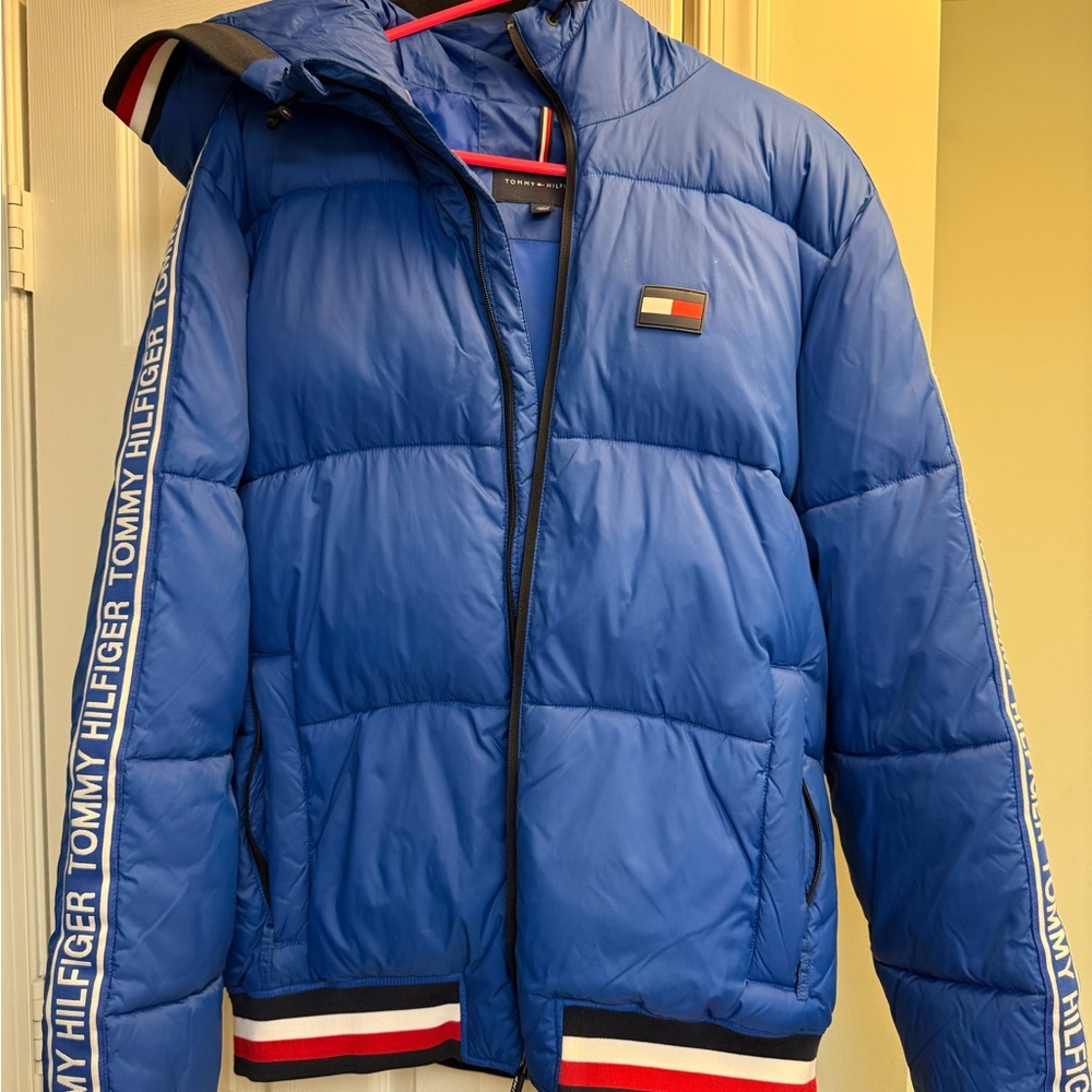 Tommy Hilfiger Blue Puffer Jacket for Men
